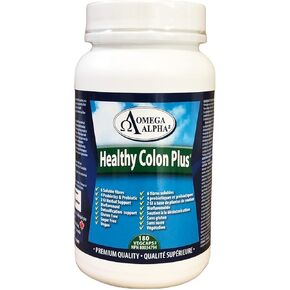 Omega Alpha Healthy Colon Plus 180 Capsules