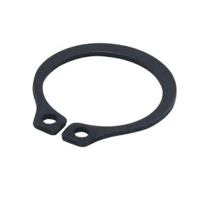 Durable Spring Steel External snap retaining Rings with Black Oxide Finish (1-1/16", 15)