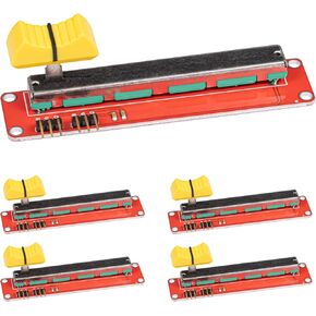 10K Slide Potentiometer 3.3V 5V Linear Logarithmic Slider Potentiometers Module 3.3 Volt 5 Volt Dual Output Sliding Potenciometro Modules for Arduino ARM MCU AVR Electronic Block (2 Pcs) in Saudi Arabia