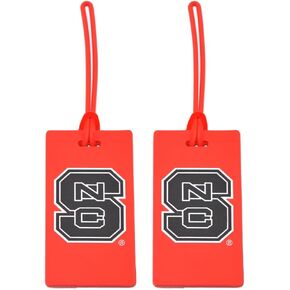 Pack of 2 North Carolina State Wolfpack (NCSU) Luggage Tags