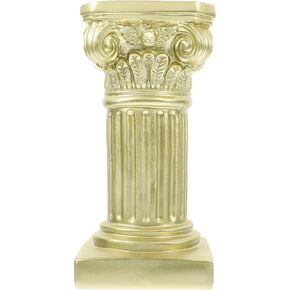 Roman Pillar Greek Column Statue Greek Column Figurine Sculpture Indoor Outdoor Decoration Candelabra for Dinner Wedding Golden in Kuwait