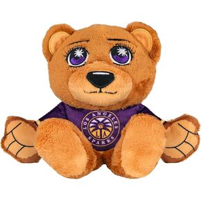 Bleacher Creatures Los Angeles Sparks 8" WNBA Kuricha Plush Bear - Soft Chibi Plush