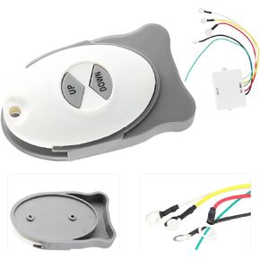 Anchor Remote Switch,Boat Sail Trim Controller,12V Anchor Switch Receiver Sail Trim Controller Marine Boat Accessory