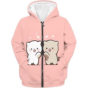 Hoodies for Girls Boys Atheltic Sweatshirt Jacket Size S-XL Soft Lightweight with Hooded and Pocket