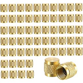 OwnMy 60 قطعة 1/4 أغطية صمامات مضيئة HVAC أغطية صمامات نحاسية دائرية على شكل حرف O أغطية نحاسية مستديرة مع خيط UNF 7/16-20، أغطية تركيبات نحاسية 1/4 بوصة أغطية قفل صمام HVAC أغطية صمامات تيار متردد أغطية صمامات دائرية على شكل حرف O أغطية مضيئة in Kuwait