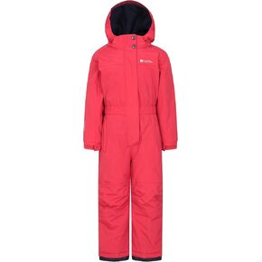 Mountain Warehouse Cloud Kids All in 1 Snowsuit - Waterproof Skisuit Light Purple Kids 2-3 Yrs (92-98 cm)