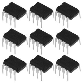20Pcs JRC4558 Direct Plug DIP 8 Monolithic Dual Operational Amplifier 4558 4558D IC Chip Low Noise High Speed Electronic Component