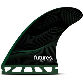 F8 Honeycomb Thruster Fin Set Green L