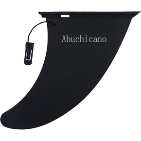 SUP Board 9'' Fin, Stand-up Paddle Board Replacement Fins for Surfboard,Center Inflatable Paddle Board Fin,9inch Black