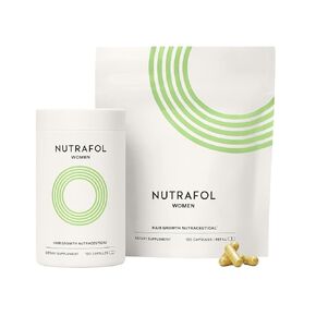 Nutrafol Women's Hair Growth Supplements, Dermatologist Recommended, Ages 18-44, Clinically Proven for Visibly Thicker and Stronger Hair, 2 Month Supply, Pack of 2