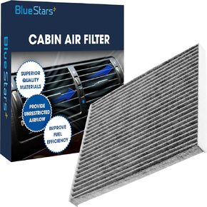 2-Pack Premium Activated Carbon Cabin Air Filter CF11819 for Sonata 2011-2014, Optima 2011-2015, Equinox 2010-2017, Santa Fe (Sport/XL), Terrain, Vue, Sedona, Captiva Sport by BlueStars