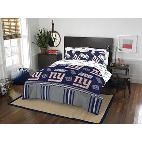 Northwest NFL New York Giants Unisex-Adult Bed in a Bag Set, Queen, Rotary