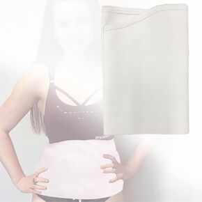 Ostomy Support Garments - Stoma Bag Waist Belt Cover for Abdominal Colostomy & Hernia, Fits Waist 33"-37"