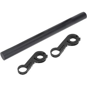 KIMISS 30CM Aluminum Alloy Handlebar Extender Bracket Mount Bike Headlight Mount Bar Handlebar Extension Bike Handle Bar Extenders for Bicycles Accesso