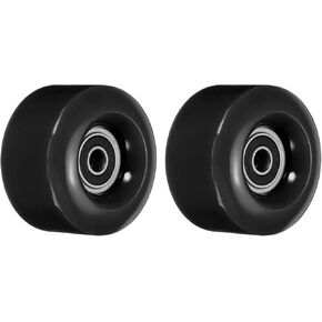PATIKIL Roller Skate Wheels with Bearings, Quad Skate Replacement for Double Row Skate Skateboard Indoor or Outdoor
