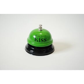 Green *Ring for Kiss* Written Bell