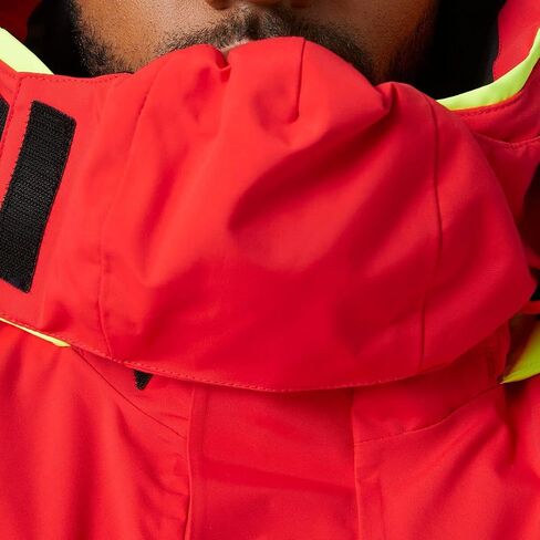 Helly Hansen Skagen Waterproof Jackets for Men Featuring Windproof Sailing Fabric and Packable Neon Yellow Hood, GOLD RUSH - X Large in Saudi Arabia