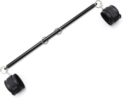 Adjustable 3 in 1 Spreader Bar Set with 4pcs PU Adjustable Straps Sports Aid Training Fitness Kit Workout Bar,Home Yoga Gym Kit with Fur Flocking Storage Bag in Kuwait