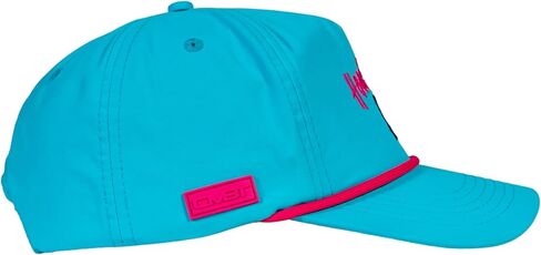 Combat Iron Hoochie Daddy Crushable Summertime Rope Hats for Men, Unstructured Snapback Performance Water-Resistant Baseball Cap Men & Women - Seamform Teal in Kuwait
