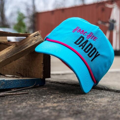 Combat Iron Hoochie Daddy Crushable Summertime Rope Hats for Men, Unstructured Snapback Performance Water-Resistant Baseball Cap Men & Women - Seamform Teal in Kuwait