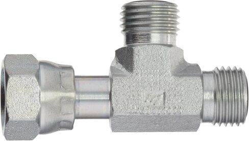 برينان FS6602-04-04-04-FG تركيب سدادة وجه دائرية من الفولاذ المطروق، 9/16 بوصة - 18 NPT × 9/16 بوصة - 18 NPT × 9/16 بوصة - 18 خيط NPT، 1/4 بوصة ختم وجه ذكر × 1/4 بوصة ختم وجه أنثى دوار × 1/4 بوصة ختم وجه ذكر in Saudi Arabia