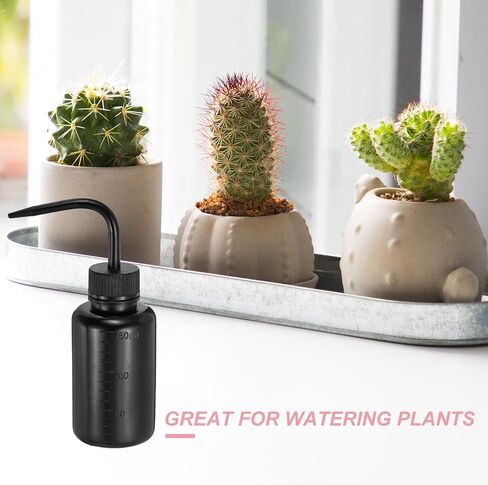 باتيكل 18 قطعة 8oz مختبر زجاجة ضغط 250 مل زجاجات غسيل بلاستيكية آمنة بخ زجاجة الوشم لتنظيف أدوات المياه تجارب الري النباتية لوازم الوشم (شفاف) in Kuwait