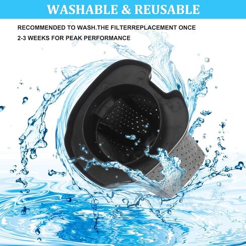 4 قطع غيار فلتر مكنسة CH701 متوافقة مع مكنسة Shark Cyclone PET المحمولة CH700، CH701، CH701C، CH700W، قطع غيار فلتر مكنسة Shark المحمولة باليد XDCFCH700. in Kuwait