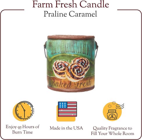 A CHEERFUL GIVER 95hr 20oz Scented Candle - Lavender Vanilla Bean Scented - Multi-Wick Glass Candle - Gifts For Men and Women in Saudi Arabia