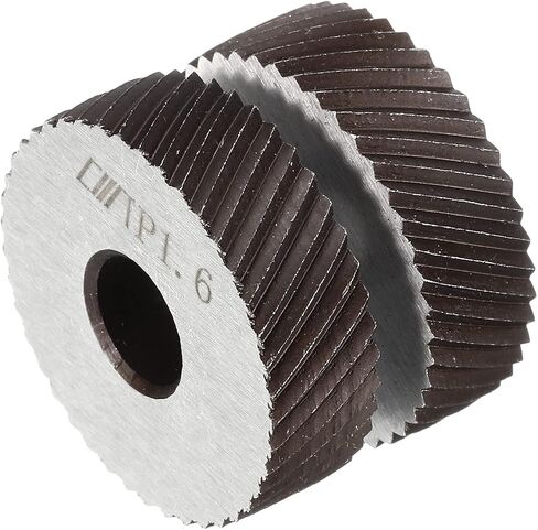 uxcell 2Pcs 26x8x8mm Knurling Wheel Kit 1.5mm Pitch Diamond Wheel Linear Knurl in Saudi Arabia