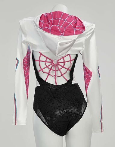 haikyuu Women Cosplay Swimsuit Goth One Piece Swimsuit Gothic Bathing Suit with Cover up High Cut in Saudi Arabia