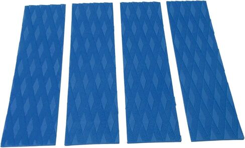 4Pcs Surfboard Traction Pad, Anti Slip Design Rhombus Enhanced Safety Premium Secure Attachment for Skimboards Kayak in Kuwait