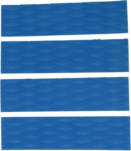 4Pcs Surfboard Traction Pad, Anti Slip Design Rhombus Enhanced Safety Premium Secure Attachment for Skimboards Kayak in Kuwait