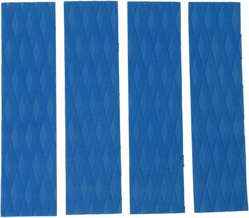 4Pcs Surfboard Traction Pad, Anti Slip Design Rhombus Enhanced Safety Premium Secure Attachment for Skimboards Kayak in Kuwait