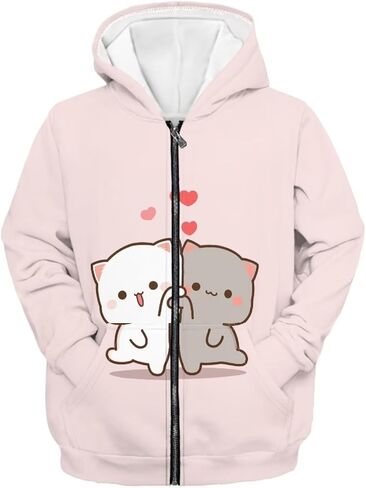 Hoodies for Girls Boys Atheltic Sweatshirt Jacket Size S-XL Soft Lightweight with Hooded and Pocket in Saudi Arabia
