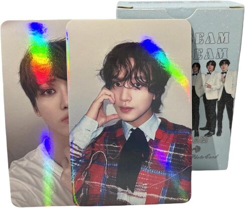 يوتو NCT حلم ألبوم الليزر لومو بطاقة 55 قطعة بطاقات nct حلم لومو nct حلم بطاقة فوتوكارد nct حلم التسلق بطاقة nct127 فوتوكارد in Kuwait