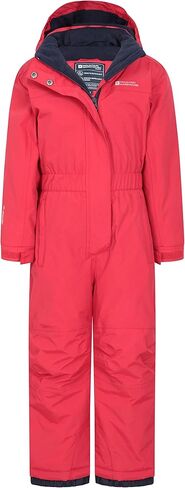 Mountain Warehouse Cloud Kids All in 1 Snowsuit - Waterproof Skisuit Light Purple Kids 2-3 Yrs (92-98 cm) in Kuwait