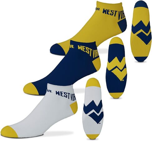For Bare Feet NCAA Mens Money Ankle Socks-3 Pack-Oklahoma Sooners-Large (10-13) in Saudi Arabia
