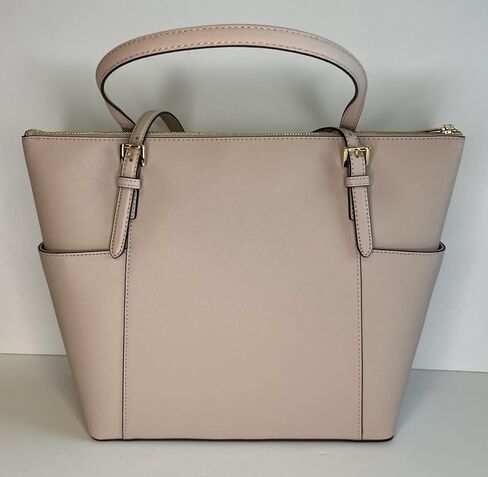 MICHAEL Michael Kors Jet Set Large Top-Zip Tote bundled with matching Trifold Wallet and Purse Hook (Luggage) in Saudi Arabia