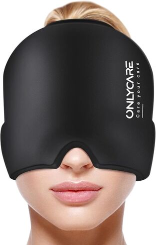 ONLYCARE Migraine Relief Cap, Upgraded Odorless Migraine Ice Head Wrap, Headache Relief Hat for Migraine in Saudi Arabia
