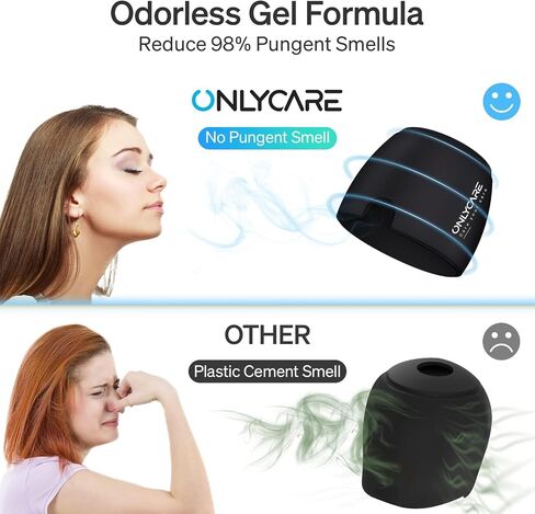 ONLYCARE Migraine Relief Cap, Upgraded Odorless Migraine Ice Head Wrap, Headache Relief Hat for Migraine in Saudi Arabia