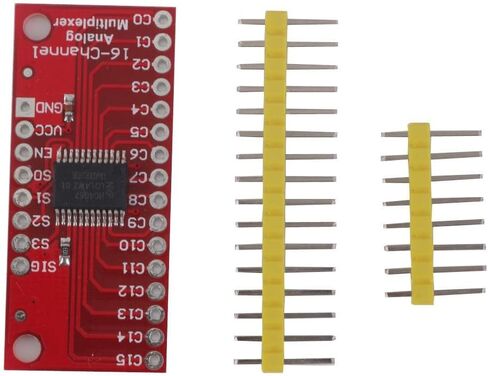 وحدة التبديل التناظرية ذات 16 قناة/لوحة الاختراق الرقمية MUX- CD74HC4067 in Saudi Arabia