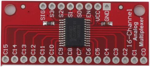وحدة التبديل التناظرية ذات 16 قناة/لوحة الاختراق الرقمية MUX- CD74HC4067 in Saudi Arabia