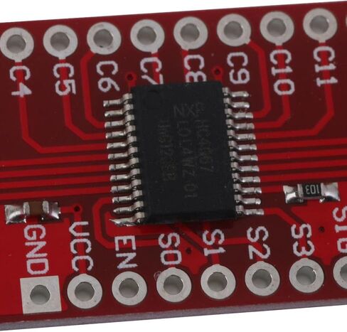 وحدة التبديل التناظرية ذات 16 قناة/لوحة الاختراق الرقمية MUX- CD74HC4067 in Saudi Arabia