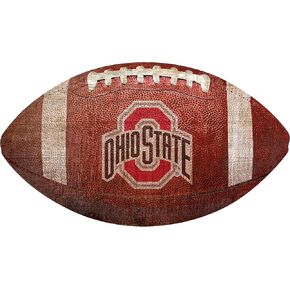 Fan Creations Ohio State Buckeyes 12" Football Shaped Sign