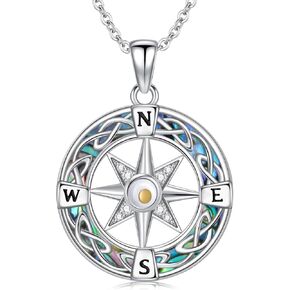 Mustard Seed Necklace for Women Girls 925 Sterling Silver Faith Hope Love Pendant Necklace Mustard Seed Jewelry Christian Religious Gifts Graduation Birthday for Girlfriend Student Teacher
