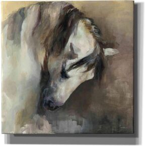 Epic Graffiti 'Classical Horse' by Marilyn Hageman, Canvas Wall Art, 26"x26"