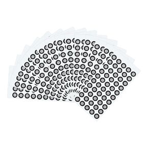 uxcell 500Pcs 3D Scanner Markers 6mm for 3D Scanner, 3D Tracking Dots Reference Point Markers, 3D Target, Diffuse Reflection Markers for 3D Scanner and Optical Tracking