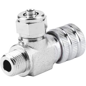Carbon Dioxide Refiner, CO2 Regulator Needle Check Valve Bubble Counter Carbon Dioxide Atomiser for Aquarium Plants Fish Tank(04#)