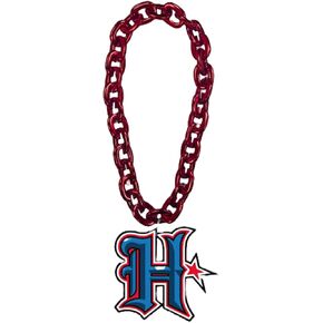 aminco Houston Texans H Logo NFL Fan Chain, Red