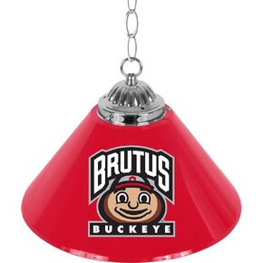 NCAA Ohio State University Single Shade Gameroom Lamp, 14"